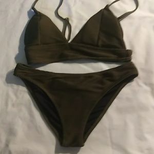 Cupshe 2 Piece Vinatage Bikini